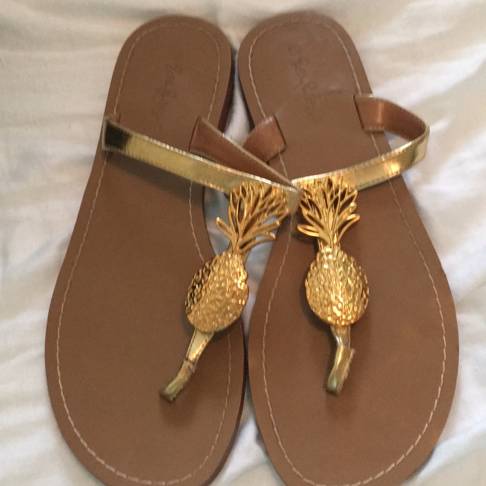 Lilly pulitzer for target pineapple sandals